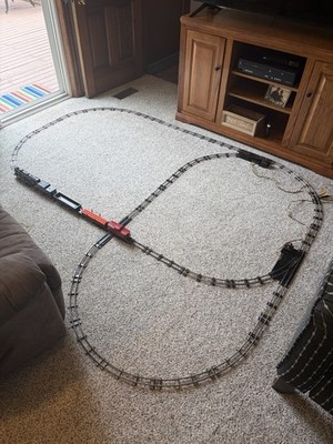 Very Nice1950 s Vintage Gilbert American Flyer Train Set W/Double Loop Layout