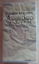 CLAUDIO BAGLIONI - ACUSTICO - 14/09/2000 SOGNO DI UNA NOTTE DI NOTE - VHS