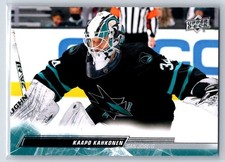 2022 Upper Deck #145 Kaapo Kahkonen San Jose Sharks