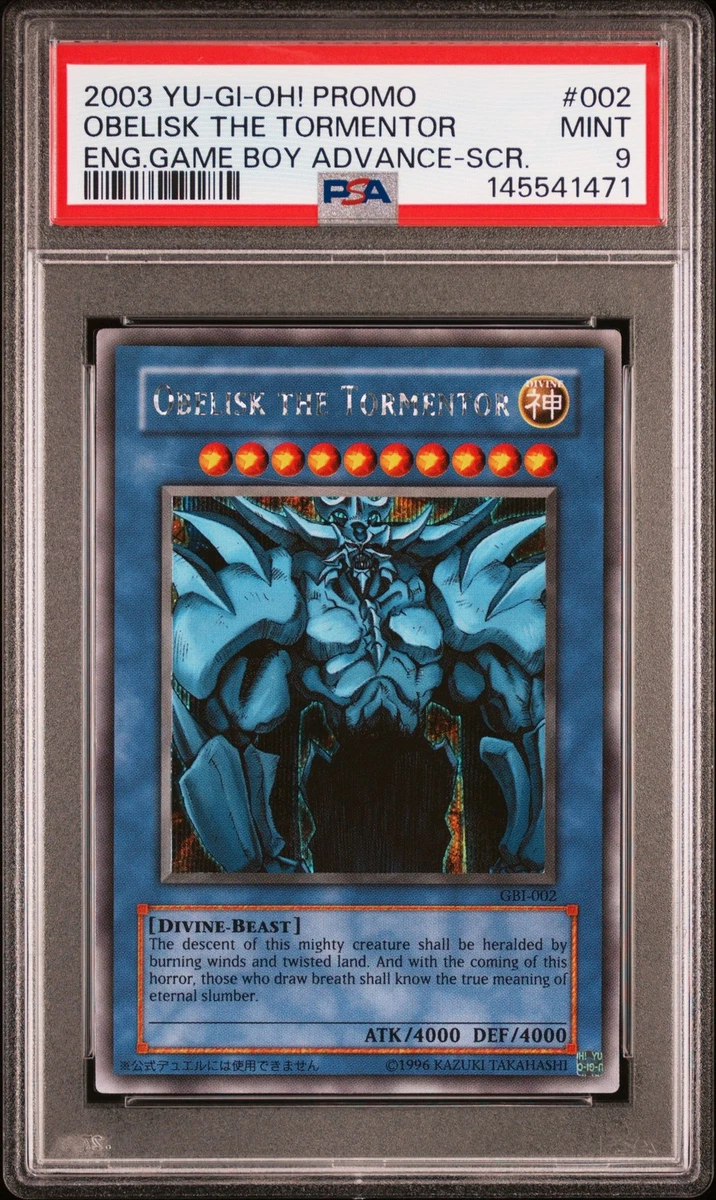 Obelisk The Tormentor Yu-Gi-Oh! TCG Professional Sports