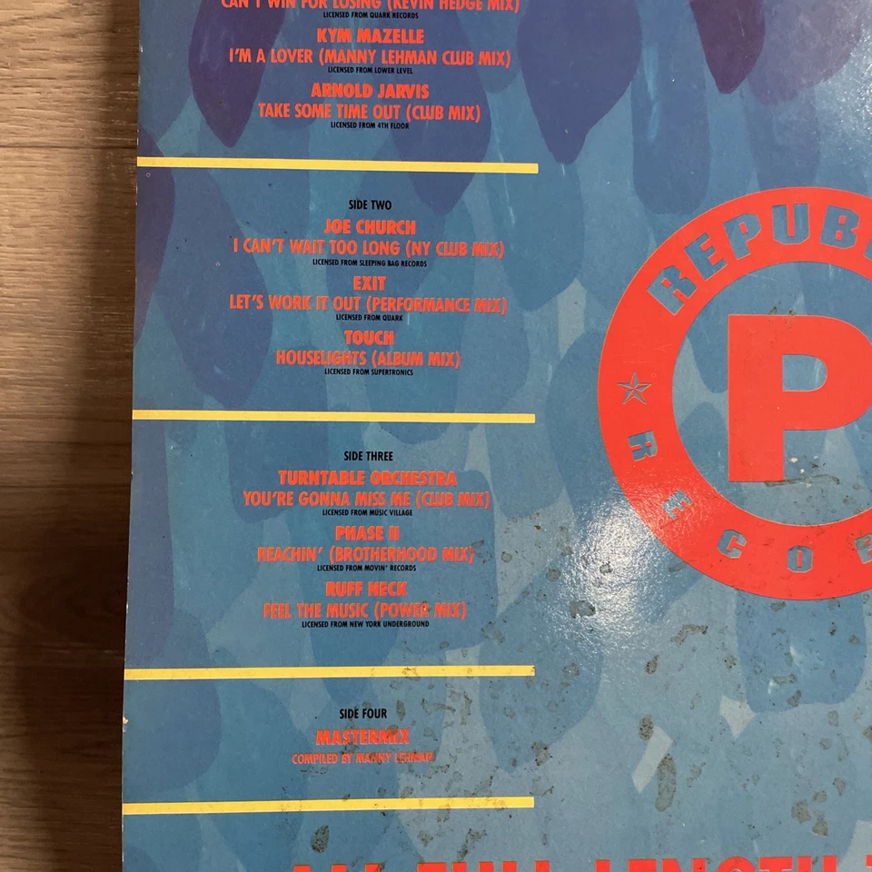 Various : Garage Sound of Deepest New York 1988 UK black vinyl double LP VG/VG+ Foto 3 de 4