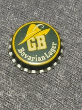 GB BAVARIAN CORK BEER BOTTLE CAP GRACE BROS. BREWING SANTA ROSA CALIFORNIA CROWN