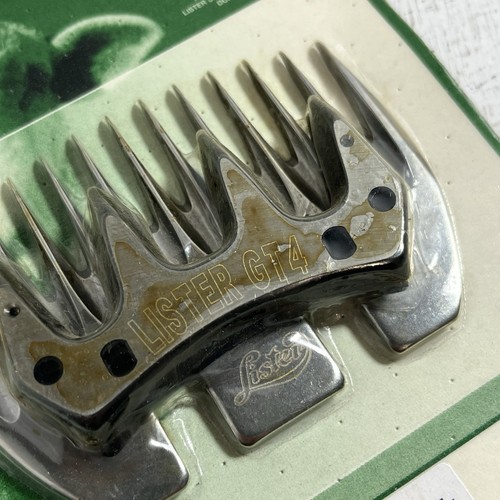 NEU Lister Schäferhunde Pack LISTER GT4 2 Stück Ersatzklinge 2 Stück Neu im Karton - Bild 3 von 3