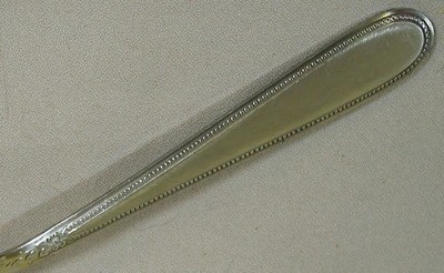 Stanley Roberts, 1998 Beaded Elegance Pattern, Rogers Stainless, Burnished, Bead