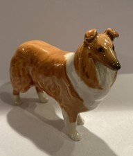Vintage Beswick Rough Collie Dog Figure Lassie