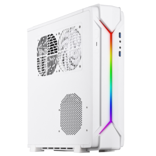SilverStone Raven RVZ03-ARGB White PC Computer Mini Tower Case SST
