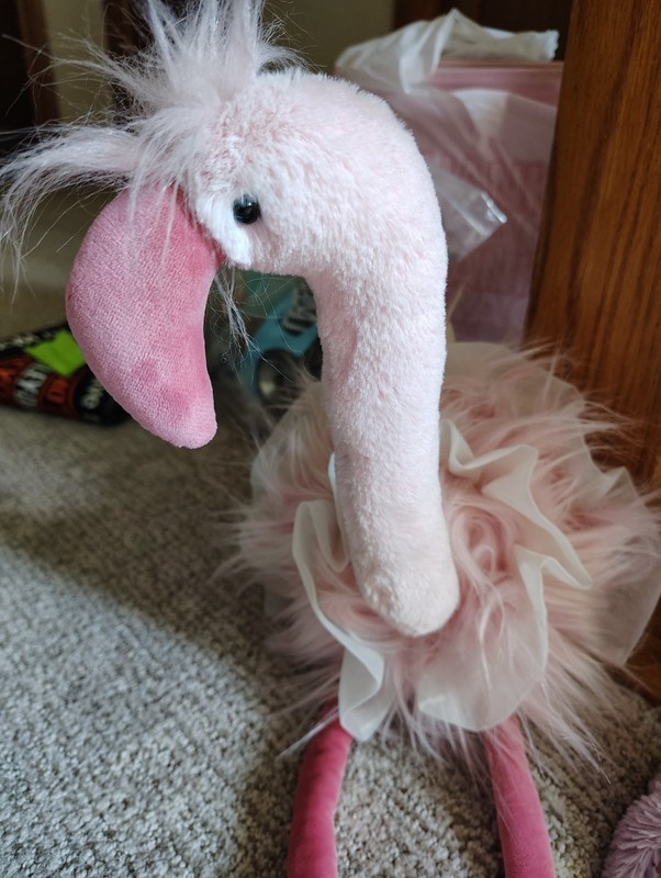 Jellycat Flo Maflingo Flamingo Plush Pink Stuffed Animal Tulle Dancer 