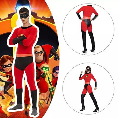 Adult The Incredibles Halloween Cosplay Fancy Dress Costume