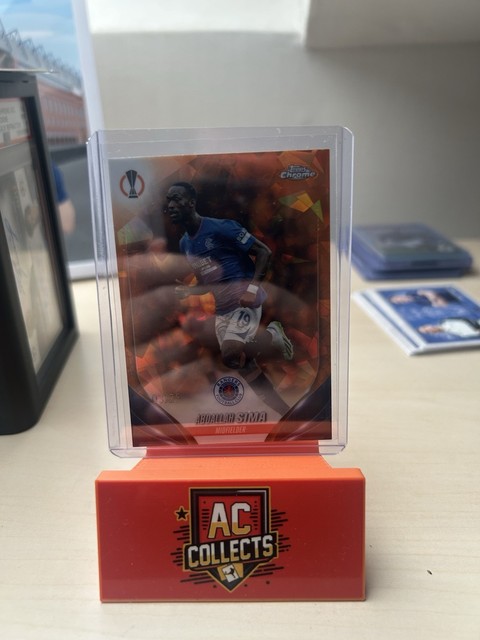 Topps Chrome Sapphire  UCC 2023/24 Abdallah Sima Rangers  /25 (3765)