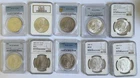 New ListingLot of 15 Graded Morgan Silver Dollars