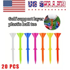20-Pack Golf TEEs  Cup-Style with  Double-Layer Golf Tees Set​