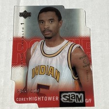 2000-01 Slam Rookie Extra Strength Silver Die-Cut 286/500 Cory Hightower #88 