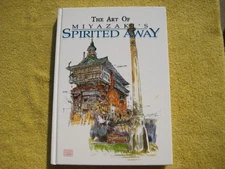 The Art of Miyazaki's SPIRITED AWAY hardcover great shape 16th printing 2021