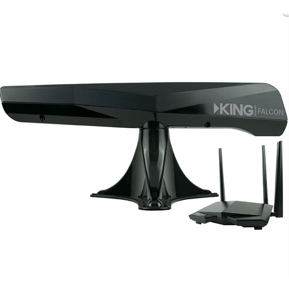 NEW IN BOX – KING Falcon MKF1001 Foot-Mount WiFi Antenna + Router/Booster System