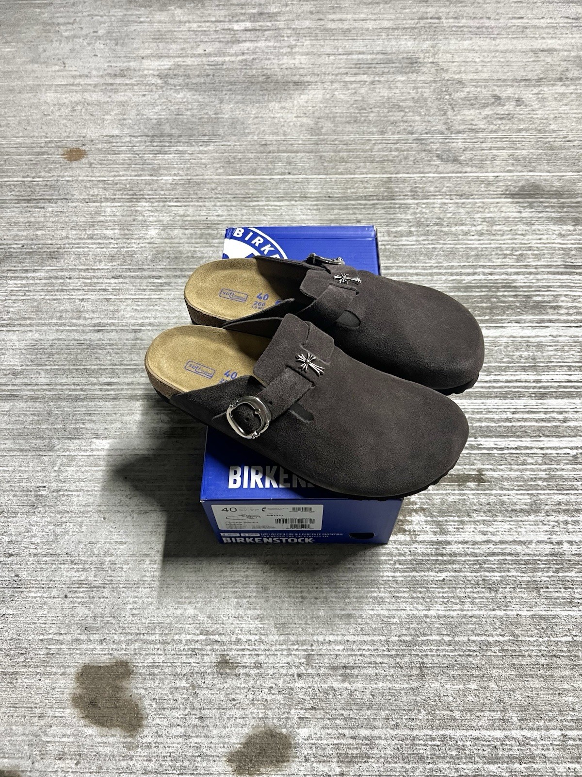 Chrome Hearts Custom Birkenstock Clogs