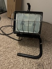 Vintage Portable Halogen Work Light Lamp The Designers Edge Heavy Duty Works
