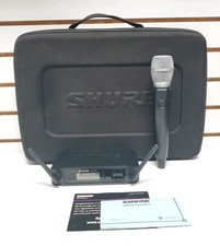 Shure GLXD4 Receiver w/ GLXD2 Beta 87A Handheld Mic  Carry Case READ 