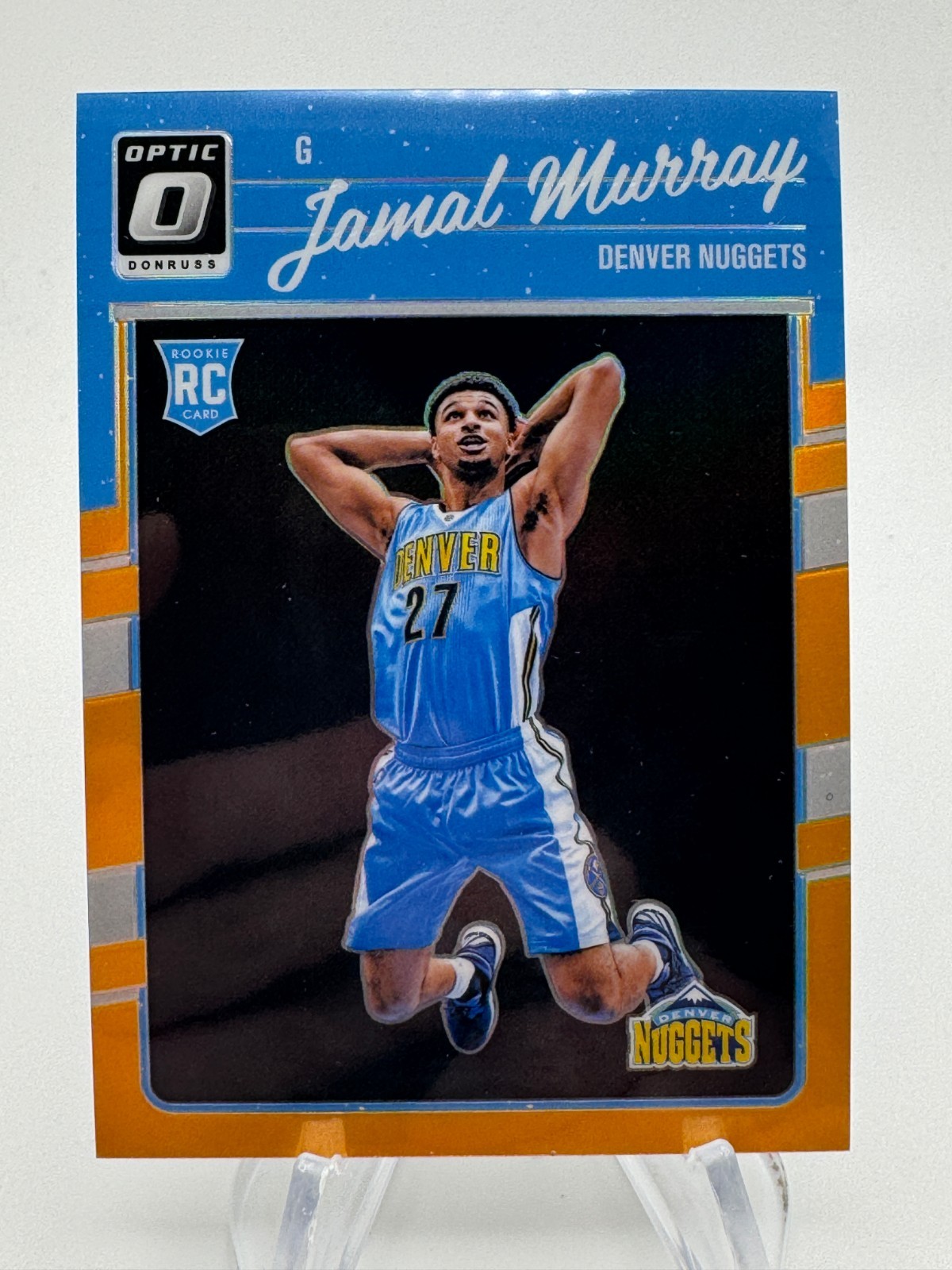 2016-17 Donruss Optic JAMAL MURRAY Rookie Orange Prizm /199 #157 Denver Nuggets
