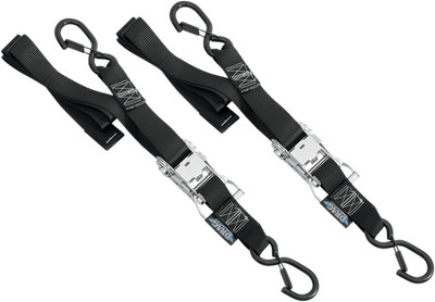 Drag Specialties 1.5'' x 6' Universal Motorcycle Trailer Ratchet Tie Down Straps