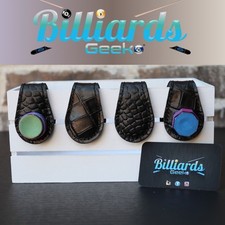 Billiards Geek Billiards Pool Magnetic Chalk Holder - Crocodile Black 