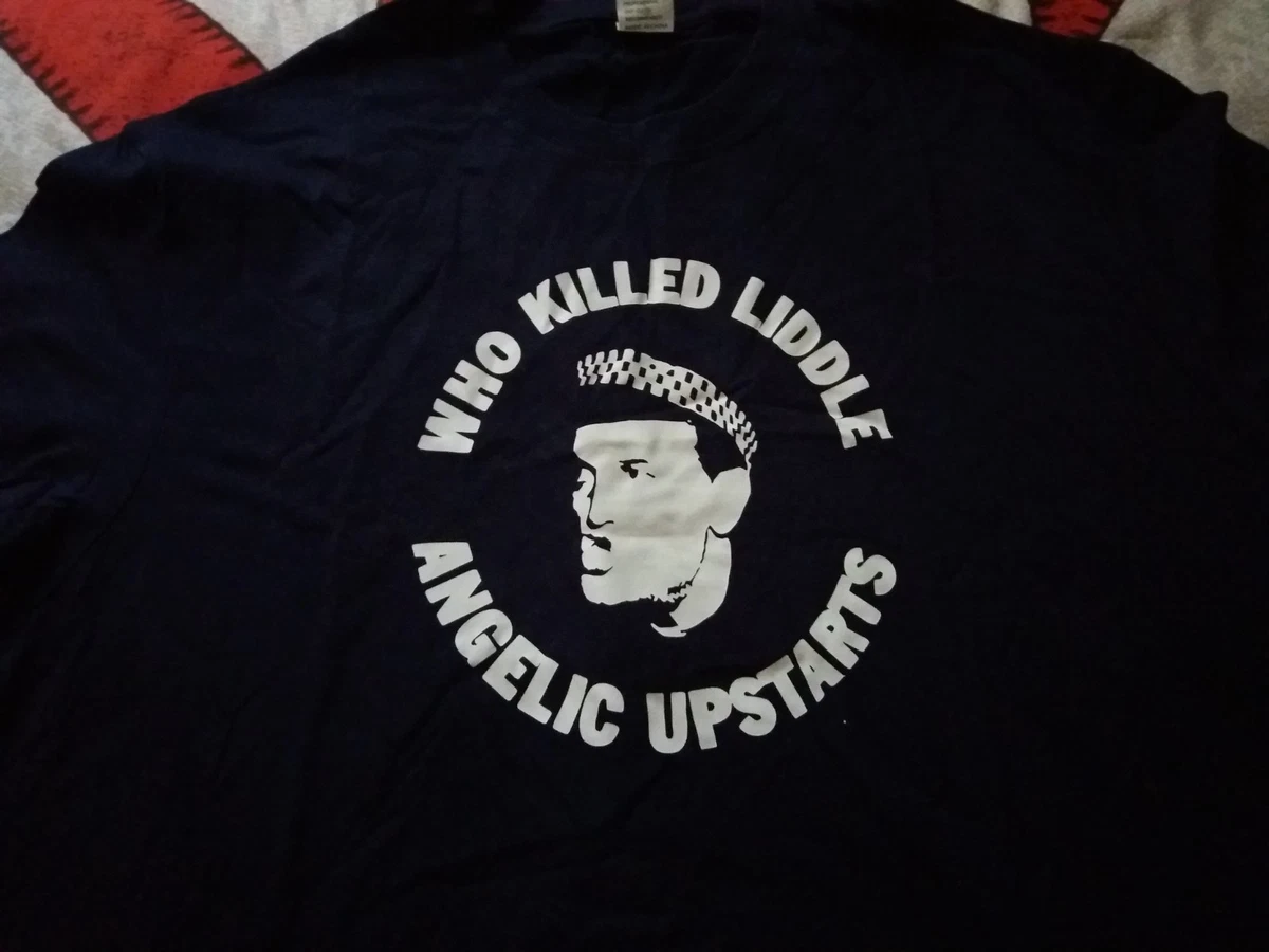 Angelic Upstarts - out of Control - New Official T-Shirt : Punk. OI, Mensi T -Shirt Black S
