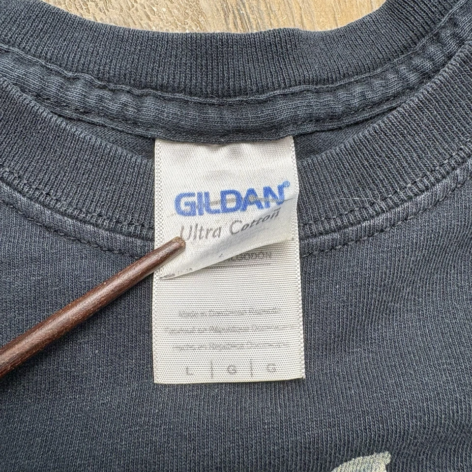 Camiseta grande de lucha libre Chris Jericho Y2J Abbey Road WWF WWE WCW descolorida Foto 3 de 4