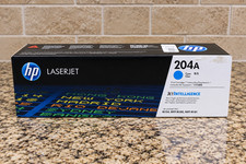 Genuine HP 204A CF511A Cyan Original LaserJet Toner Cartridge Sealed New