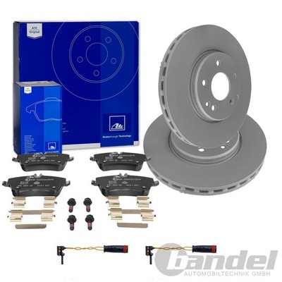 ATE BREMSSCHEIBEN + BELÄGE VORNE passend für MERCEDES C-KLASSE W203 CLK W209