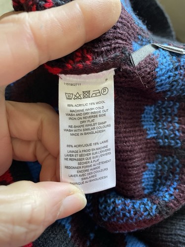 French Connection men’s Wool Cardigan size M - Picture 6 of 6