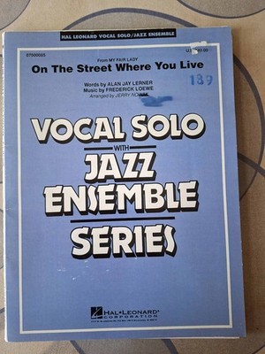 Bigband Arrangement  On the Street where you Live  Arranged by Jerry Nowak