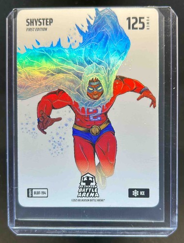 2025 Bo Jackson Battle Arena 1st Shystep Ice Blizzard BattleFoil #BLBF-194