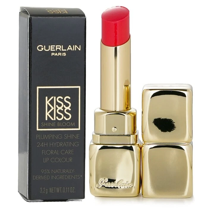 Guerlain - KissKiss Shine Bloom Lipstick - # 309 Fresh Coral 3.2g/0.11oz - Image 2 of 3
