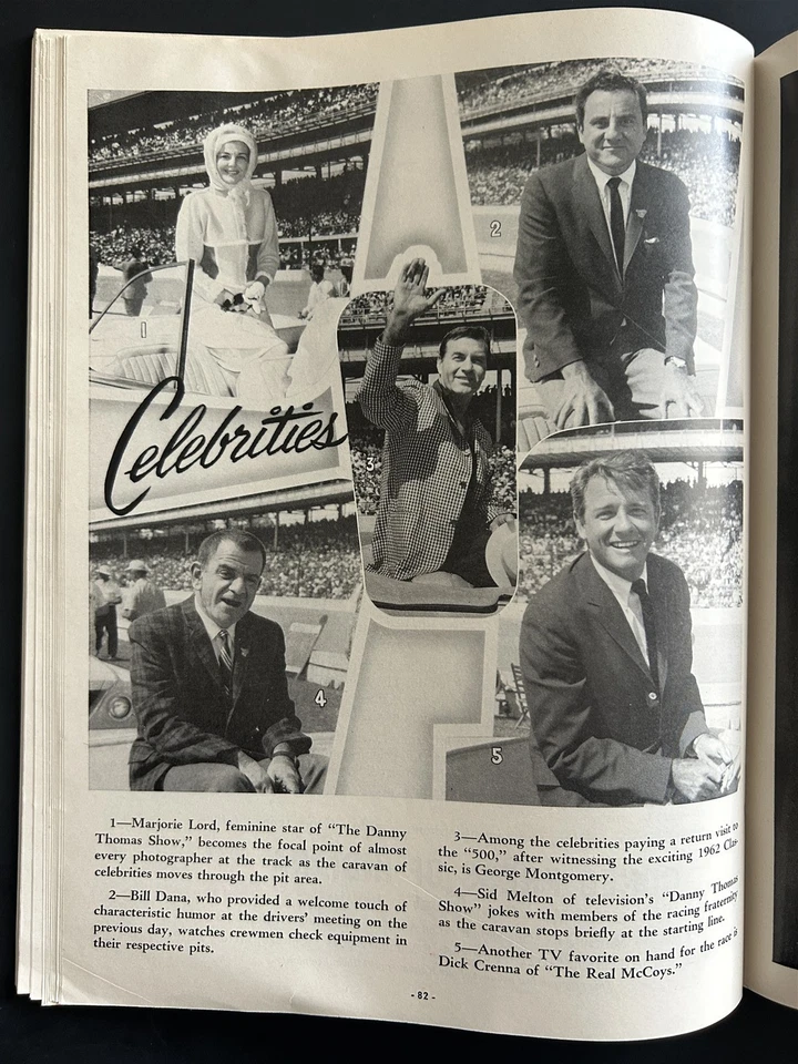 1964 INDIANAPOLIS 500 SPEEDWAY Official Program INDY 500 44th ANNUAL AJ Foyt - Image 4 of 4