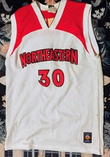 NORTHEASTERN HUSKIES XXL 2XL TEAM ISSUED BASK...