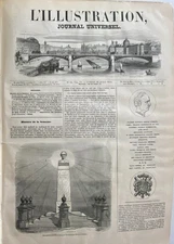 The Illustration 1844 No 61 "Nazareth In Galilee - Administration Of Posts"