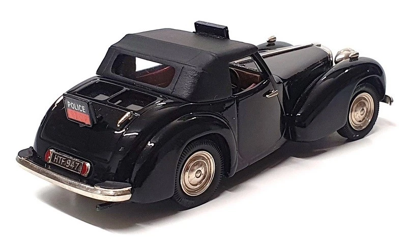 Brooklin escala 1/43 IPV30 - 1949 Triumph Roadster Lancashire - negro Foto 2 de 4