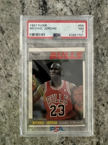 1987 Fleer - Michael Jordan #59