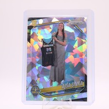 2025 Panini Prizm WNBA Ajsa Sivka Silver Cracked Ice Rookie Chicago Sky #85 RC