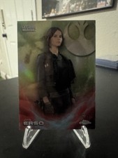 Topps Star Wars 2025 Chrome #CE-30 JYN ERSO - GREEN #/99  COSTCO EXCLUSIVE!
