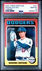 144692119 Shohei Ohtani 2024 Topps Heritage #371 Chrome /999 PSA 10