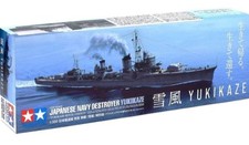 Tamiya 1/350 Japanese Navy Destroyer Yukikaze Special Edition New Unassembled