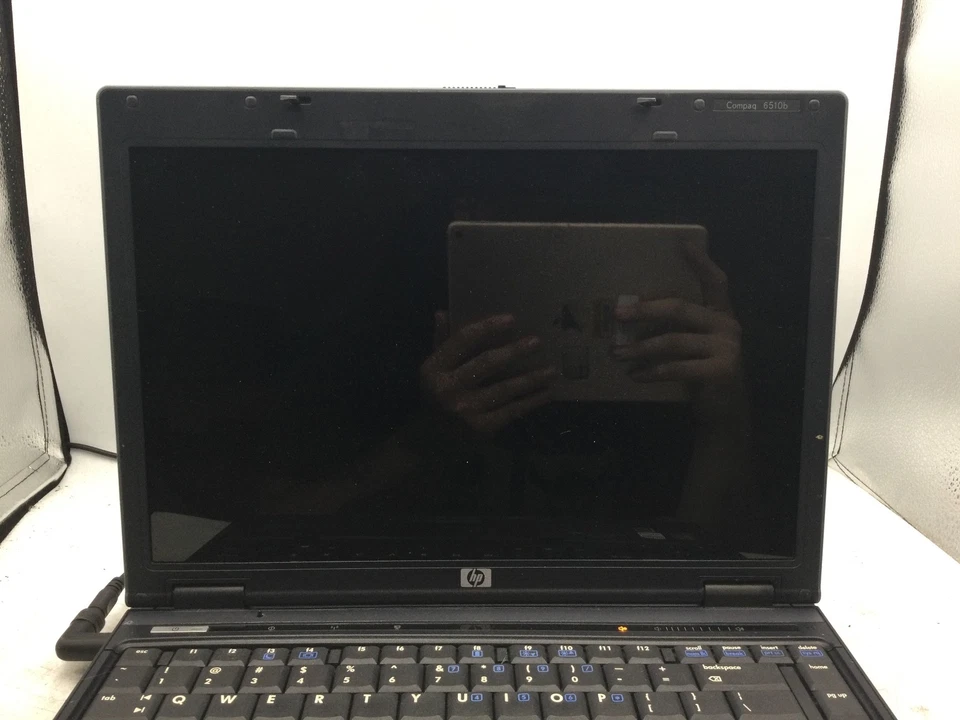 HP COMPAQ 6510B - FOR PARTS/BAD LCD - INTEL CENTRINO - 1GB RAM - READ DESC - BB - Image 2 of 4