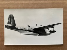 Foto de colección de la Segunda Guerra Mundial avión corto Sunderland barco volador #21