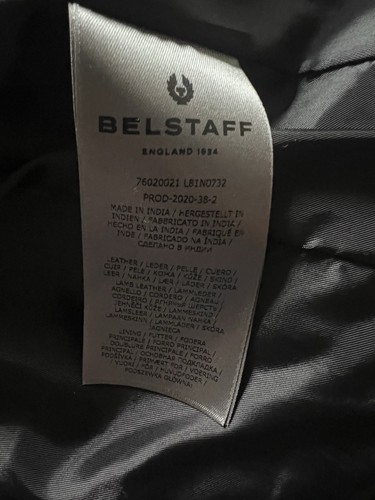 Belstaff Lederjacke Herren schwarz - Bild 6 von 7