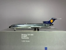 Inflight200 1:200 Lufthansa Boeing 727-200 D-ABCI polished fuselage IF722005