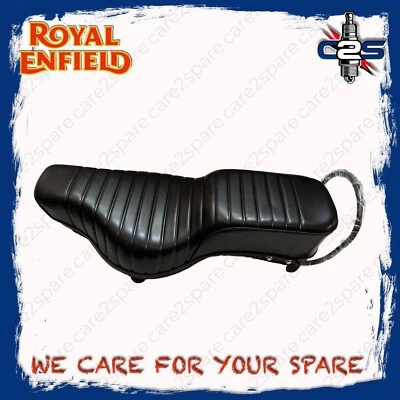 Genuine Royal Enfield complete seat assembly for Bullet 350/500 583944/B - Image 1 of 4
