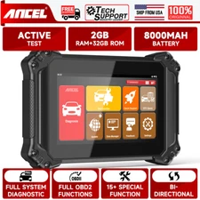 ANCEL V6 Car Bidirectional All System OBD2 Scanner Diagnostic Tool TPMS DPF Tool