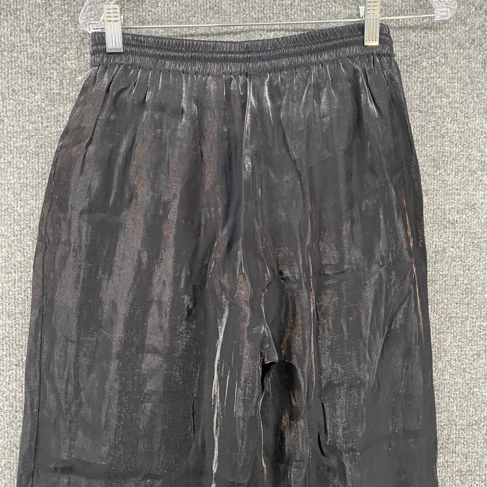 Pantalones de chándal Jamie Sadock para mujer M negros Pull On cónicos Athleisure años 90 Y2K gimnasio Foto 4 de 4