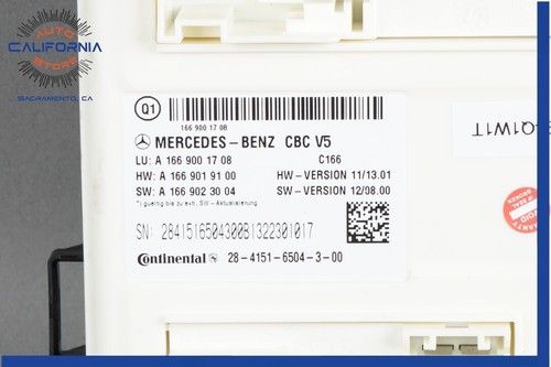 12-19 Mercedes W166 ML400 GL450 Front SAM Control Module 1669001708 OEM - Picture 5 of 9