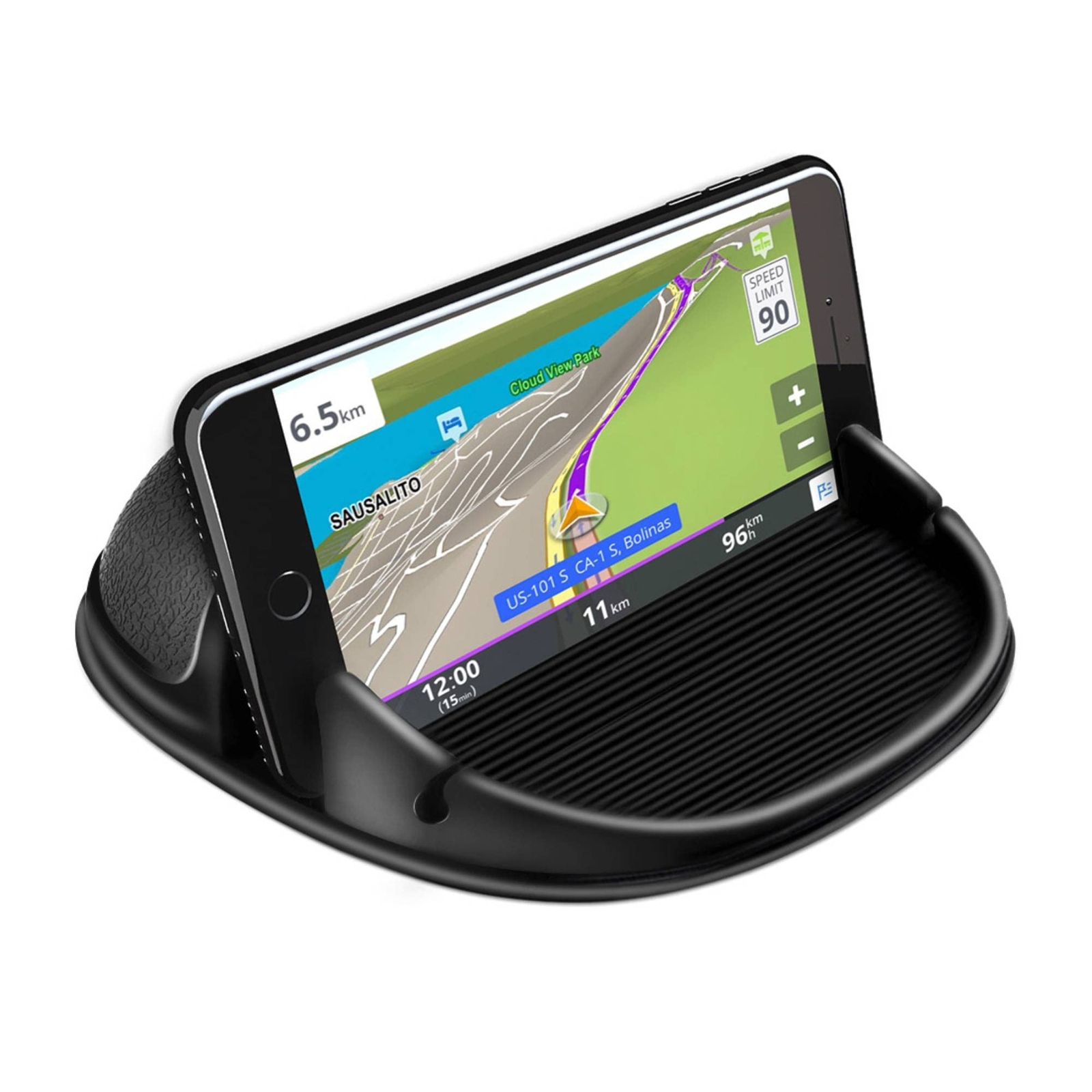 Car Phone Holder Car Phone Mount Silicone Car Pad Mat for Various Dashboards-image